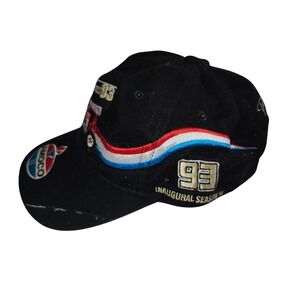 Dale Earnhardt Jr 93 Amoco Inaugural Season Racing Baseball Cap Hat Nascar FLAWS